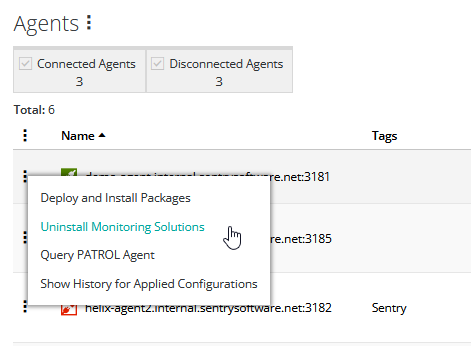 Uninstalling Hardware Sentry KM