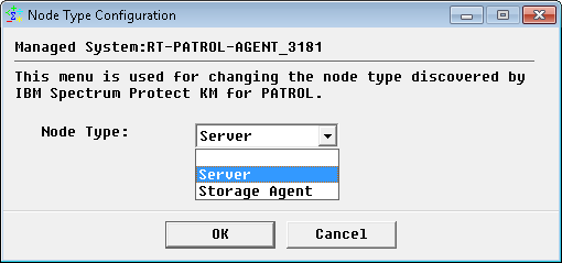 Specifying the Node Type