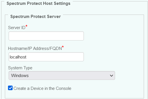 Adding a Spectrum Protect Host to the Monitoring Environment