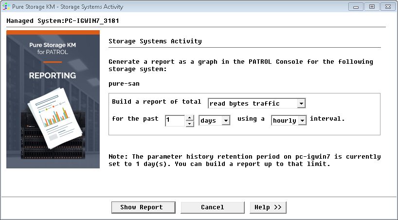 Configuring the Report Settings