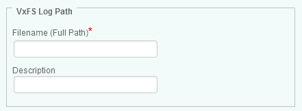Configuring Custom VxFS Logs