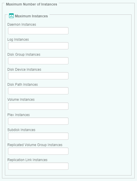 Configuring the Maximum Number of Instances