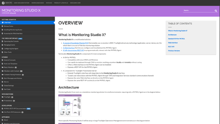 Documentation - Monitoring Studio X